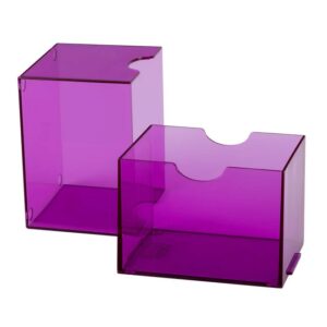 Dragon Shield: Strongbox – Clear Purple