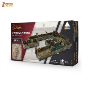 Dungeons & Lasers: Dwarven Mine Pre-painted – EN