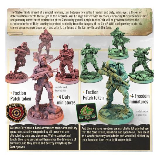 S.T.A.L.K.E.R. Pack de Facciones Deber y Libertad (Español) - Imagen 2