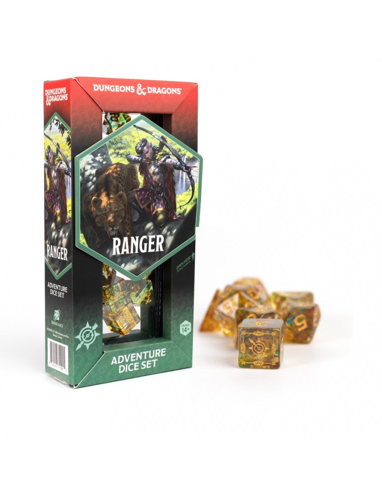 Dungeons & Dragons: Adventure Dice - Ranger: Green / Multi