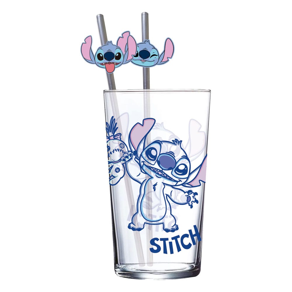 Lilo & Stitch Vaso Tumbler con pajitas Stitch 485 ml - Imagen 2