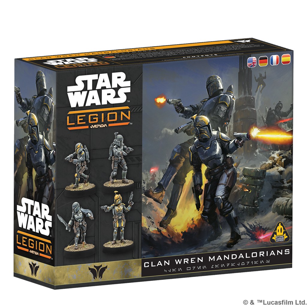 Star Wars Legión: Clan Wren Mandalorians