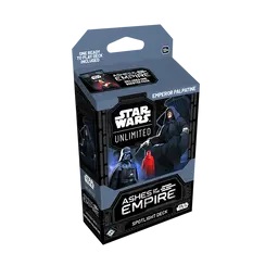 Pre Venta 17/07/2026. Star Wars Unlimited: Cenizas del Imperio – Spotlight deck (Emperor Palpatine) Español
