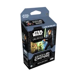 Pre Venta 17/07/2026. Star Wars Unlimited: Ashes of the Empire Spotlight Deck (Luke Skywalker) Inglés