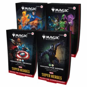MTG: Marvel Super Heroes – Commander Deck Display (4x Decks) (ES)
