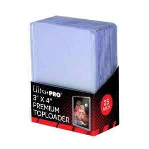 Ultra Pro: Toploader – 3″ x 4″ Super Clear Premium (25u)