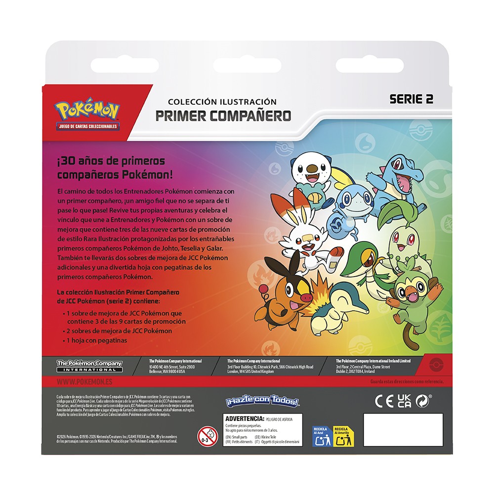 Pokemon TCG: Primer Compañero - Colección Ilustración - Serie 2 (Español) - Imagen 3