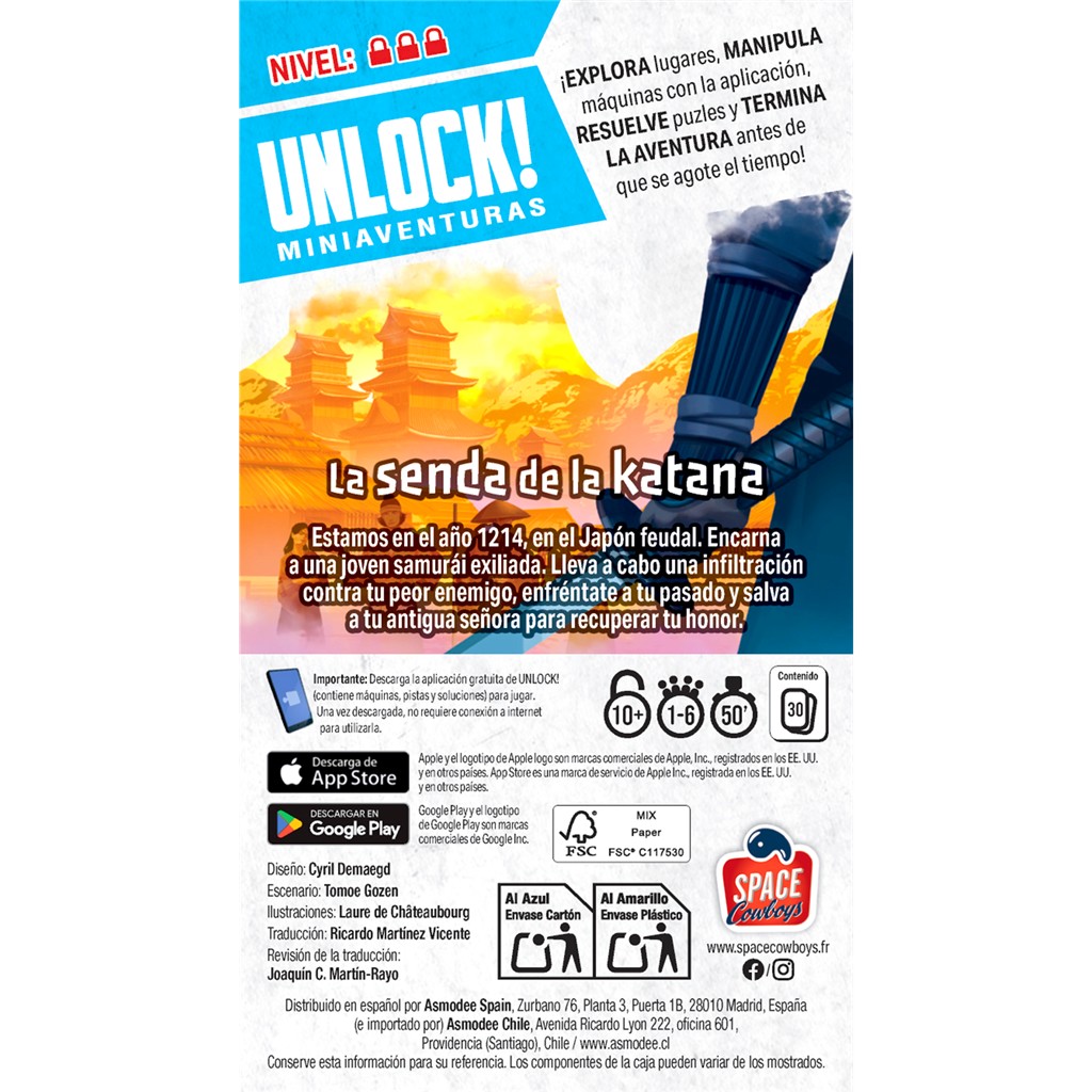 Unlock! Mini: La senda de la Katana - Imagen 2