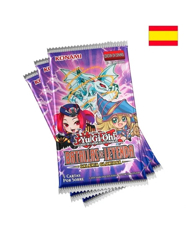 Yu-Gi-Oh!: Battles of Legend Glorious Gallery - Booster (1x Booster) Español