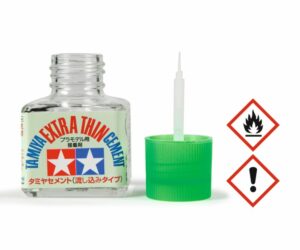 Tamiya: Extra thin Cement w/brush (87038)