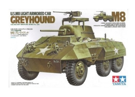 Tamiya: 1:35 U.S. M8 Light Armored Car Greyhound (300035228)