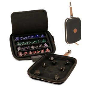 Enhance: Tabletop Designer Edition Dice Case and Tray – Black