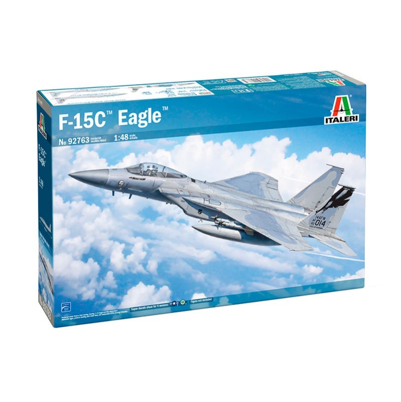 1:48 Italeri: Avión F-15C Eagle 1:48