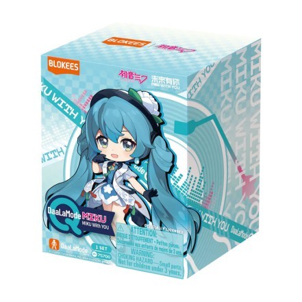 Maquetas Blokees: Caja Sorpresa - DaaLaMode Q Series Hatsune Miku: Miku With You (1x Unit)