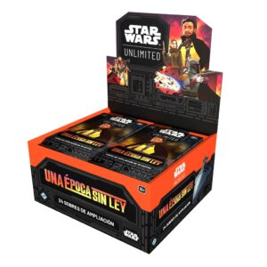Star Wars Unlimited: Una Época Sin Ley – Booster Display (24 Boosters) – Español
