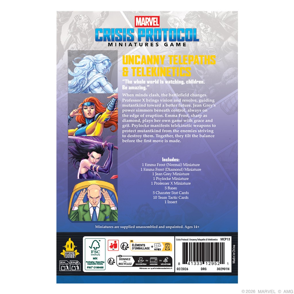 Marvel Crisis Protocol: Uncanny Telepaths & Telekinetics - Imagen 2