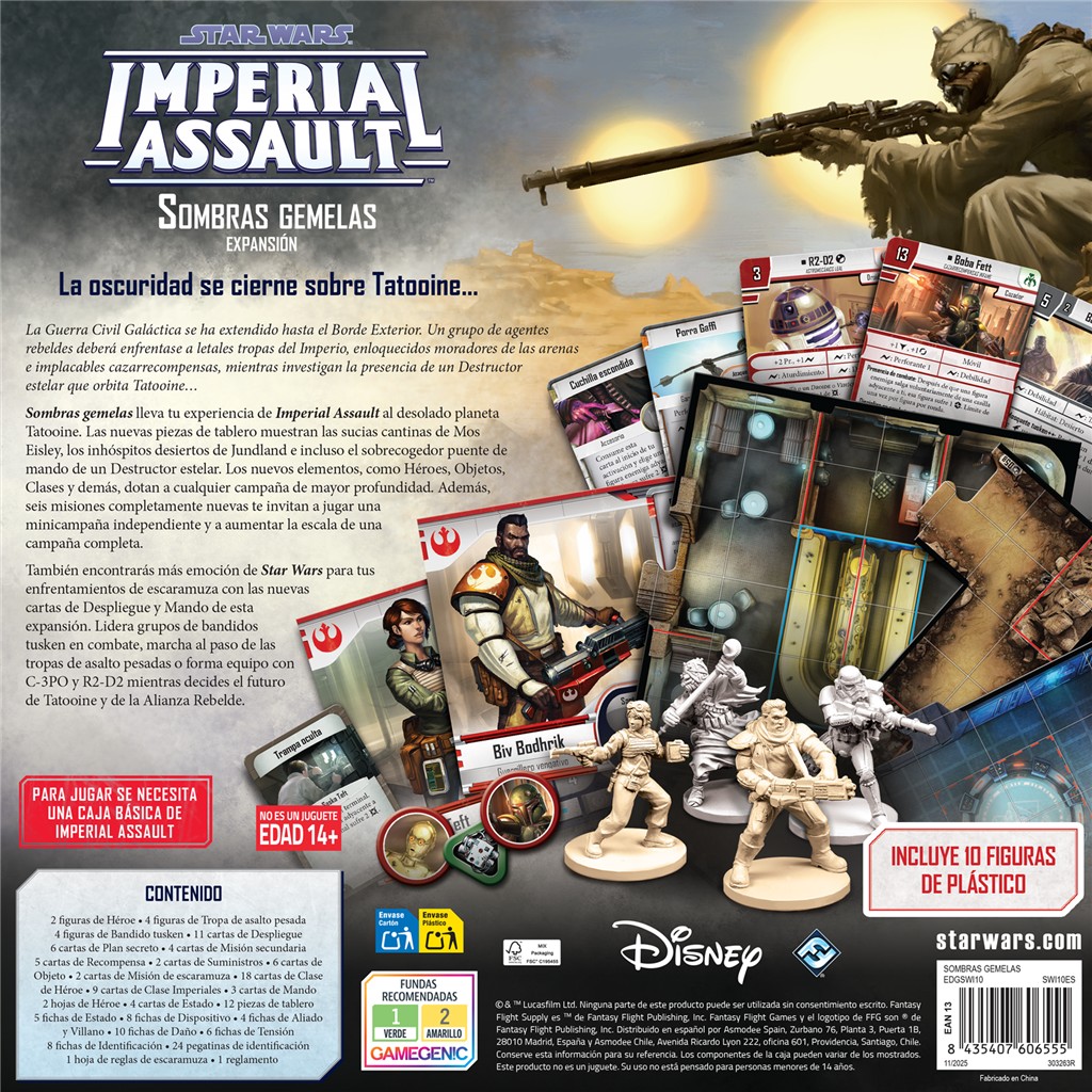 Star Wars: Imperial Assault - Sombras gemelas - Imagen 4