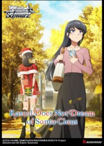 Pre Venta 23/10/2026 – Weiß Schwarz: Rascal Does Not Dream Of Santa Claus – Booster Display (10x Packs) (EN)