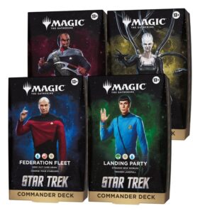 Preventa 13/11/2026 – MTG: Star Trek – Commander Deck Display (4x Decks) (EN)