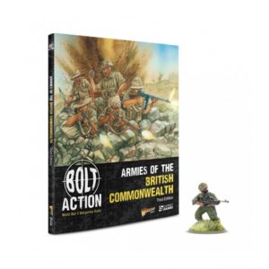 Pre Venta 31/07/2026. Bolt action: Armies of the Commonwealth (Inglés) + Figura (401011201)