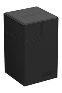 Ultimate Guard: Flip’n’Tray 100+ XenoSkin Monocolor (Negro)