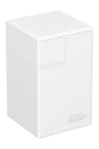 Ultimate Guard: Flip’n’Tray 100+ XenoSkin Monocolor (Blanco)