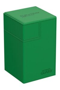 Ultimate Guard: Flip’n’Tray 100+ XenoSkin Monocolor (Verde)