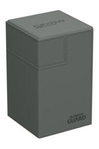 Ultimate Guard: Flip’n’Tray 100+ XenoSkin Monocolor (Gris)