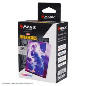 Gamegenic: MTG Marvel SH – Art Sleeves Galactus Token