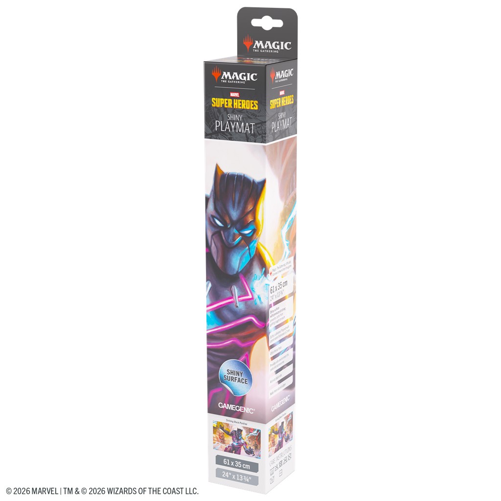 Gamegenic: MTG Marvel SH - Playmat Striking Black Panther