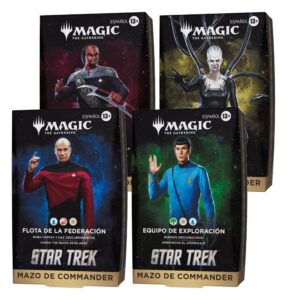 Preventa 13/11/2026 – MTG: Star Trek – Commander Deck Display (4x Decks) (ES)
