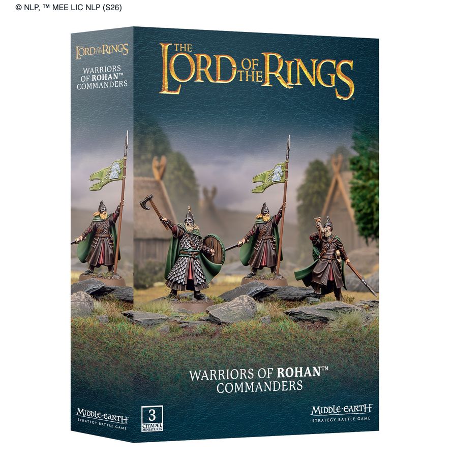 Middle Earth Quest: Warriors of Rohan Commanders (30-105)