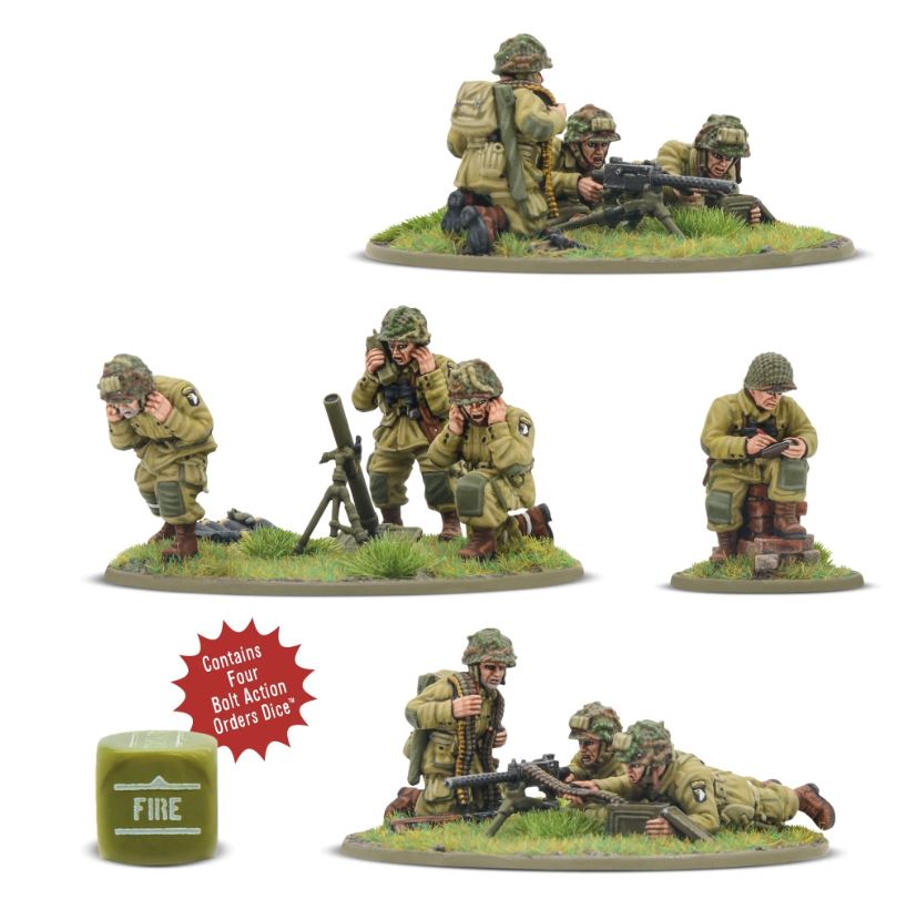Bolt Action: US Airborne (D-Day) Platoon Heavy Weapons Platoon (402413103)