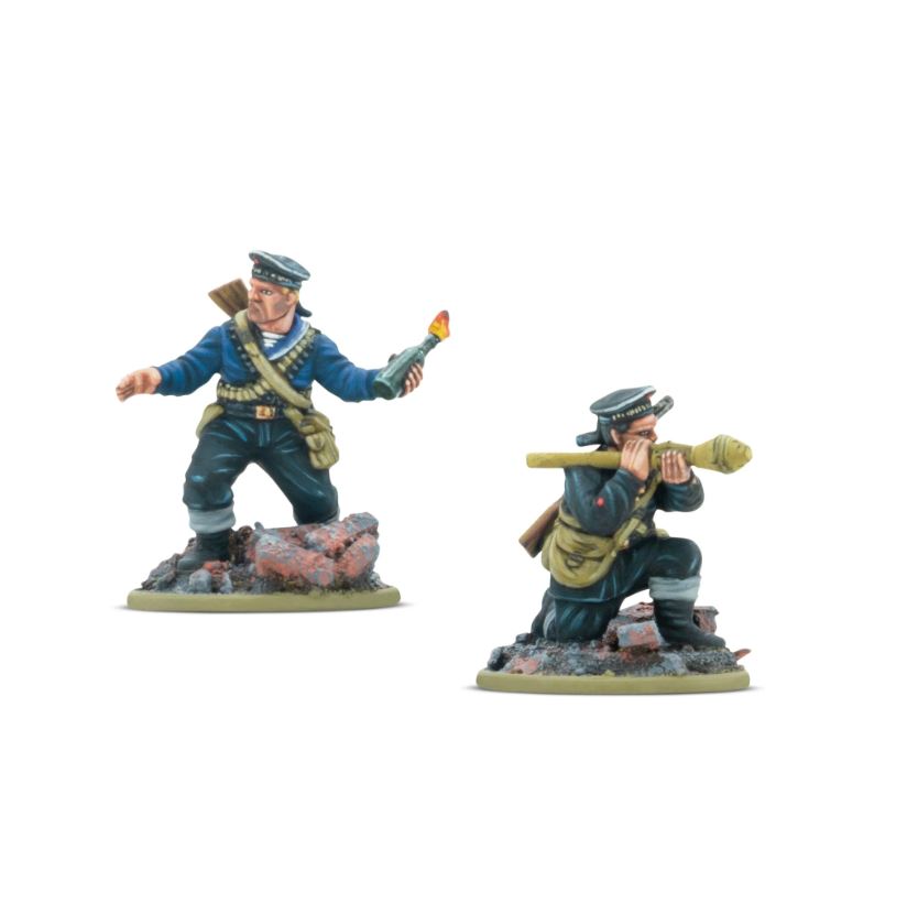 Bolt Action: Soviet Naval Brigade "Tank Hunters" anti-tank team