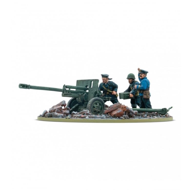 Bolt Action: ZiS-3 DIvisional gun with Soviet Naval Brigade Crew