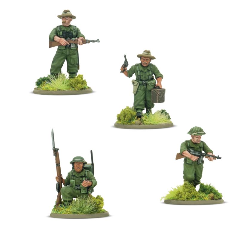 Bolt Action: Gurkha HQ (403201201)