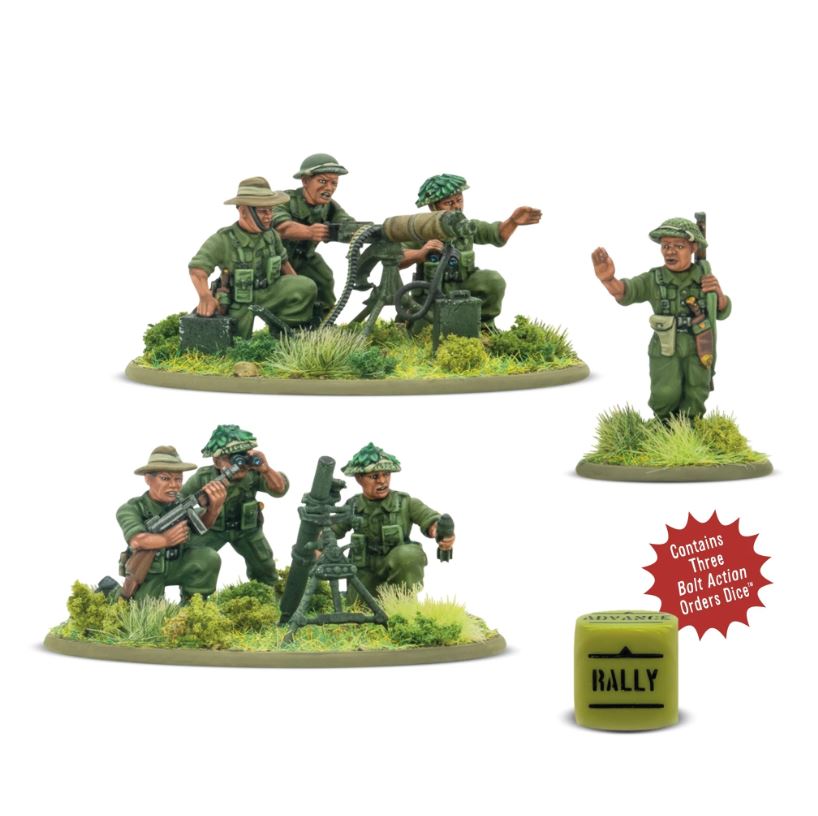 Bolt Action: Gurkha Heavy Weapons platoon (402611005)