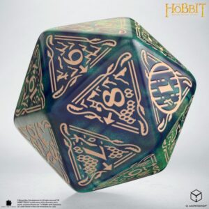Q-Workshop: The Hobbit – Spindown D20 – Radiant TCG Jumbo Die