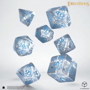 Q-Workshop: The Lord of the Rings: Rivendell Dice Set – Water