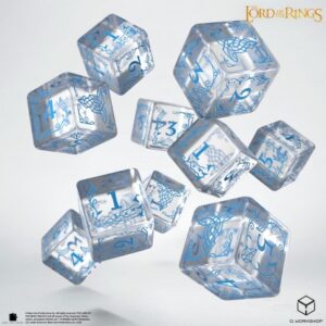 Q-Workshop: The Lord of the Rings: Rivendell 10xD6 Dice Set – Water
