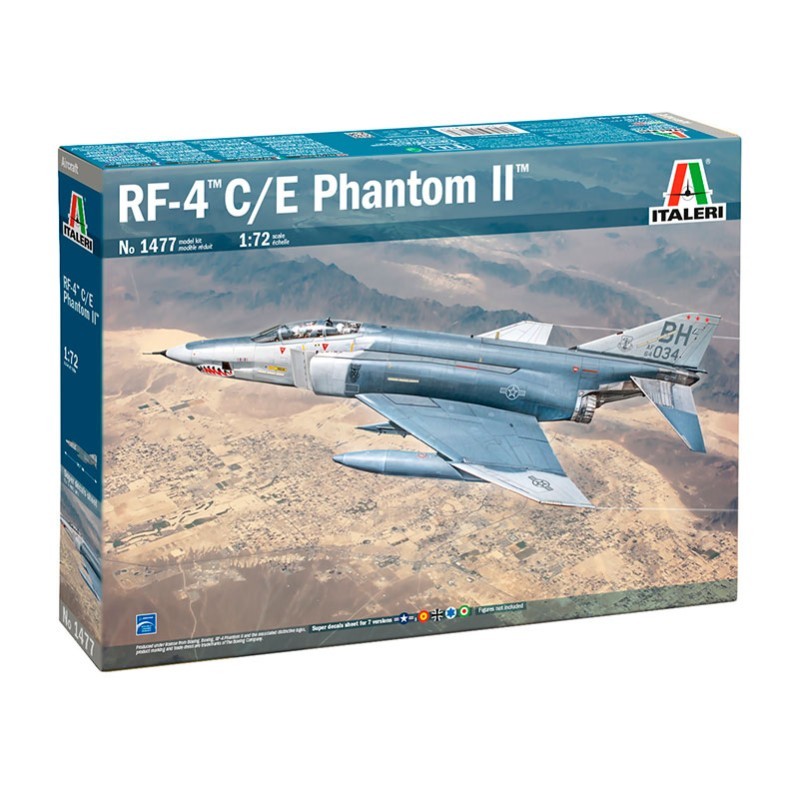 Italeri: 1:72 - Avión RF-4 C/E Phantom II