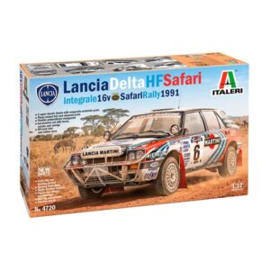 Italeri: 1:12 – Coche Lancia Delta Integrale Safari 16v