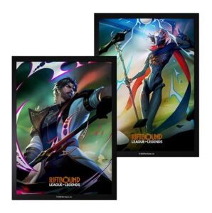 Riftbound: League of Legends TCG – Vendetta Art Sleeves (Jayce vs Viktor) (100 Sleeves)