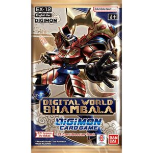 Digimon TCG: Digital World Shambala (EX-12) Extra Booster (1x Boosters) (Inglés)