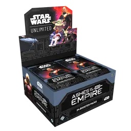 Star Wars Unlimited: Ashes of the Empire – Booster Display (24 Boosters) – Inglés