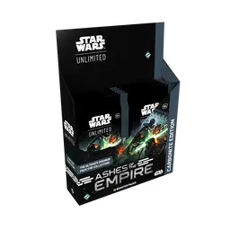 Star Wars Unlimited: Ashes of the Empire – Carbonite Booster Display (12 Boosters) Inglés