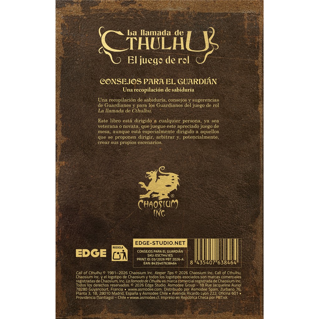 La llamada de Cthulhu: Consejos para el Guardián - Imagen 3