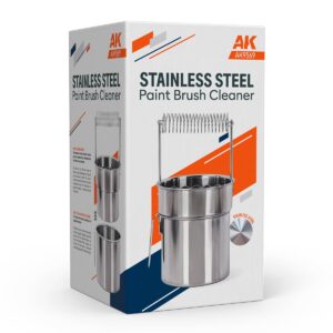AK: Stainless Steel Paint Brush Cleaner (AK9569)