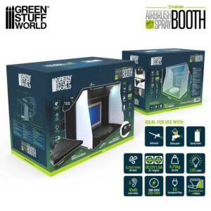 Green Stuff World: Cabina pintura aerografia
