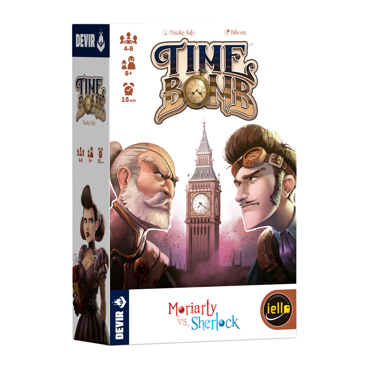 Pre Venta 28/09/2026. Time Bomb: Moriarty vs Sherlock (ES/PT)